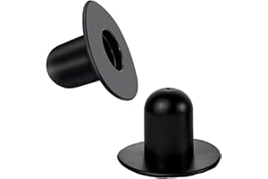 CUVZORA 2 Pièces Bouchons de Piscine, Bouchon de vidange de Piscine, Pompe de Filtre de Piscine, Noir Bouchon Trou Crépine de Piscine, Accessoire Piscine, pour Intex et Bestway