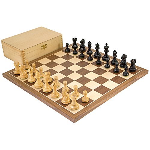 The Regency Chess Company Ltd FEROCE Cavaliere Nero TORNEO Set di Scacchi