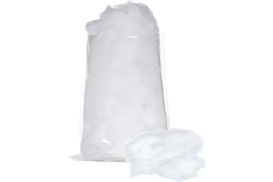 KZQXXT Weihnachten Kunstschnee Deko, Watte Schnee (200g), Verwendet für DIY Weihnachtsbaum Schnee Dekoration, Mini Garten Dorf Display, Winter Watte zum Basteln, Kunstschnee Schneewatte Deko