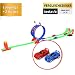 Produktbild YourMate Kinderspielzeug Rennbahn mit Looping, Autos, Aufklebern | Rennstrecke ab 3 Jahren für viel Spiele-Spaß Kinder – Jungs und Mädchen | Racing-Set für die ganze Familie