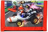 Farbe : rot-schwarz Beta Service 365372 - Geldbeutel Super Mario, Mario Kart