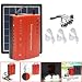 Produktbild LaDicha 5W 9V Portable Solar Panel Stromspeicher Generator Led Light Usb Ladegerät Outdoor Emergency System - Eu-Stecker