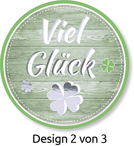 Avery Zweckform 56810-A Sticker auf Rolle Viel Glück 38 mm 50 Aufkleber im Spender (stabile Verpackung) - 5