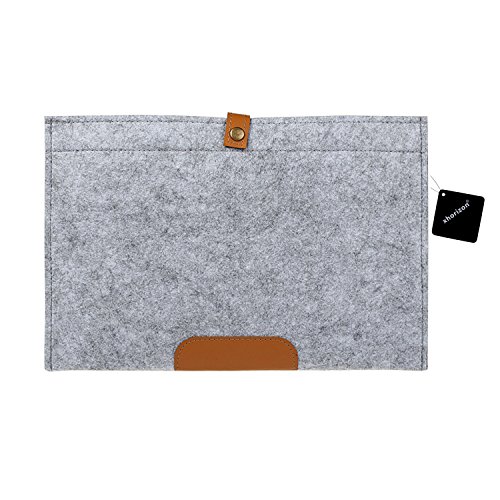 Laptophülle, xhorizon TM FX Wollfaser Macbook Hülle Filz Sleeve Tasche Laptop Notebook Umschlag Beutel für das neue Macbook veröffentlicht im Jahr 2015, mit Ultrabook Netbook kompatibel
