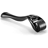 Beard Roller 0.5 mm, Derma Roller, Beard Roller, Beard Growth, Micro Needle Roller for Skin and Hair Care for Men and Women