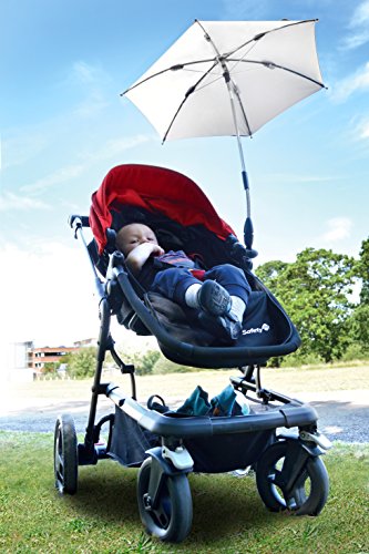 Safety 1st 17119600 Sonnenschirm (UV-Schutz 40+, Durchmesser ca. 70cm) schwarz - 4