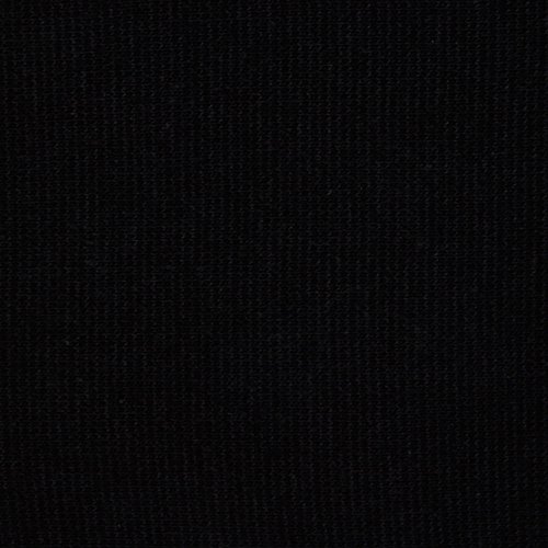 Jersey Stoff mit Bündchenstoff Stoffpaket (50 cm Jersey + 25 cm Bündchen, Schwarz) - 2
