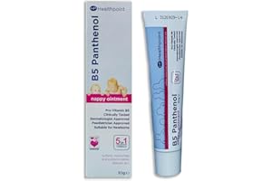 Healthpoint B5 Panthenol Nappy Cream, Softens, Moisturises And Protects, Breathable Barrier Helps Prevent Nappy Rash, Pro Vitamin B5, Dermatologist And Paediatrician Approved, Suitable For Newborns