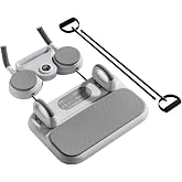 Home Type Wheeled Pilates & Fitness Exercise Station | Push-ups, Shuttles, Resistance Band, Sports Equipment