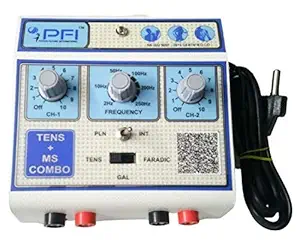 PHYSIO FUTURE INTERNATIONAL MINI TENS+MS COMBO physiotherapy equipment for pain relief