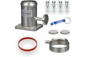 TAFMET EGR Valvola di ricambio tubo Tuning Kit per BMW E46 E39 E60 E61 E38 E65 X5 E53 E83 con motori 3.0 2.0 D M47 M51 M57 per Land Rover Freelander 2.0 Td4