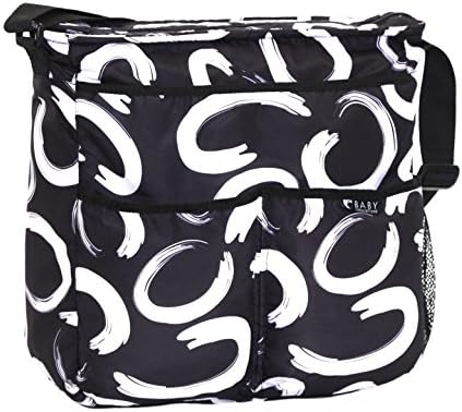 Baby Innovations Jordan changing bag, Black/White