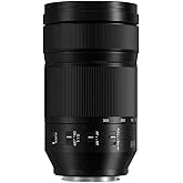 Panasonic S-R70300E LUMIX S Teleobjektif (70-300mm, L-Mount objektif, F4.5-5.6, Makro, O.I.S., filtre boyutu 77 mm) siyah