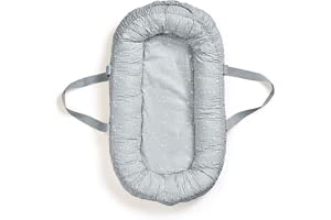 Elodie Detaljer babybo, gosigt bo bärbart babybo, nyfödda kokong för spädbarn och spädbarn, tvättbar resesäng, babynest 100%