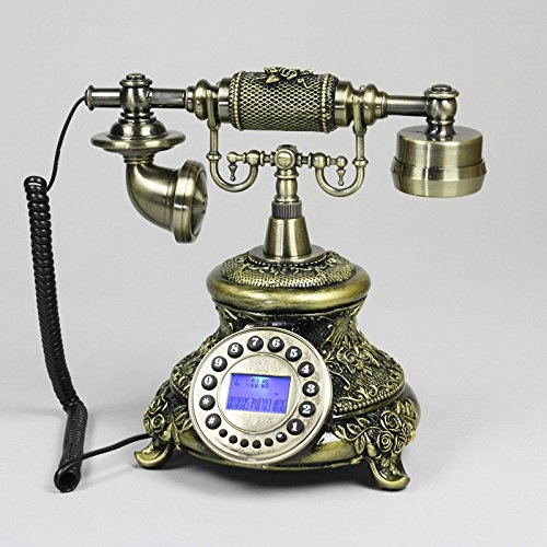 spécifications LYAO Creative Europe jardin antique téléphone à cordon téléphone-bouton