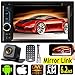 Price comparison product image Free Camera! Audio Car Stereo-Double Din, Bluetooth Hands Free 6.2 Inch Touchscreen LCD Monitor Mirror Link, MP3/CD/DVD Player, USB Port, SD, AUX Input, AM/FM Radio Receiver for 2003-2012 Audi A3