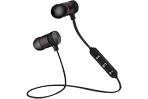 GARSENT Bluetooth Kopfhörer, Bluetooth 4.1 Sport Drahtlose Kopfhörer mit Mikrofon 5 Stunden Arbeitszeit In Ear Headset für , iPod, usw