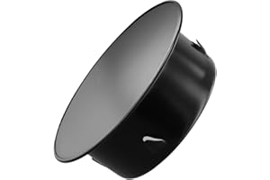 Niceminiwall Kaminlochabdeckung, Ofenrohrdeckel aus Edelstahl, passend für Kaminrohre und Ofenrohröffnungen, wetterfesten Schutz (110 mm)