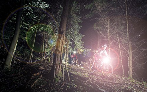 LED Fahrradbeleuchtung KingTop Wiederaufladbar USB Fahrradlampe Tragbare Taschenlampe StVZO zugelassen 50 Lux - 8