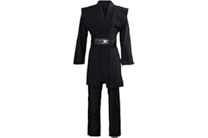 Bichingda Herren-Tunika, Ritterkostüm, Kapuzenrobe, Uniform, Cosplay, Komplettes Halloweenkostüm-Set