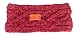 Produktbild Aran Traditions Damen Stirnband rot himbeere One size
