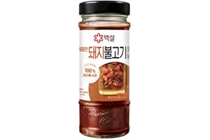 CJ Sauce marinade Bulgogi barbecue pork épicé BEKSUL 500g Corée - Unité 1 pièce