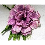 Blüte aus Merinowolle Handarbeit