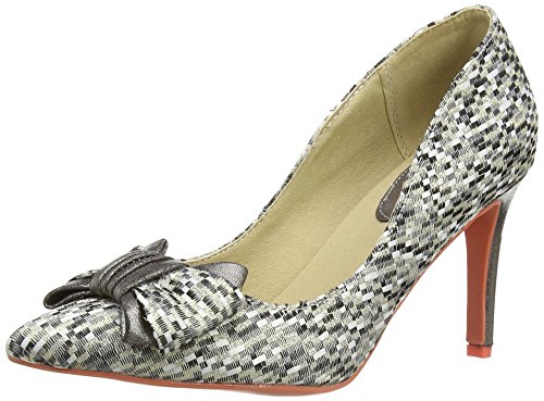 Ruby Shoo Womens Jenna Court Shoes 08724 Pewter 6 UK, 39 EU