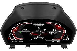 ASVEGE 12,3 Digital Cluster Gauge per BMW 3 4 Series F30 F31 GT-F34 F32 F33 F36 418D 2012-2020, Strumento LCD Speed Meter Dashboard Upgrade HD Screen