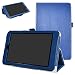 Produktbild Mama Mouth Odys Nova X7 Pro hülle, Folding Ständer Hülle Case mit Standfunktion für Odys Nova X7 Pro 17,8 cm (7 Zoll HQ Display) Tablet,Blau