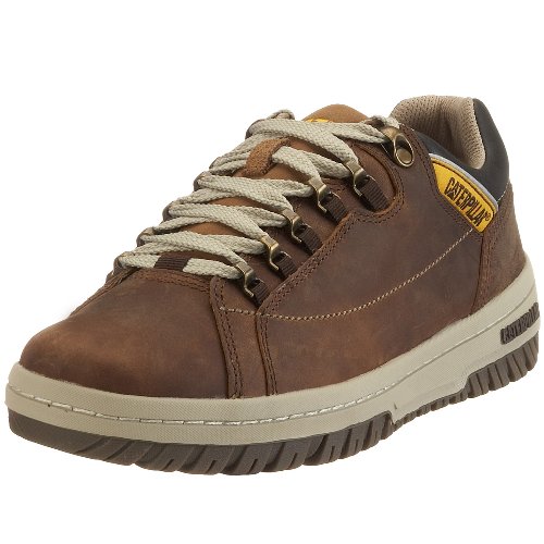 Cat Footwear APA P711584 - Zapatos casual de cuero para hombre, Marrón, 43