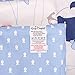 5 Pcs Baby Nursery Bedding Set, 140x70cm 420cm long Bumper, Suits Cot Bed - Pattern 15