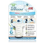 TubShroom The Revolutionary Tub Drain Protector Hair Catcher/Strainer/Snare, White