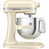 KitchenAid Artisan Kaldırılabilir Kaseli Stand Mikser, Almond Cream, 6,6 L