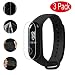 Produktbild MaxKu Xiaomi Mi Band 3 Schutzfolie Displayschutzfolie, [3 Stück] HD Transparent Displayschutz Weich Folie Screen Protector Für Xiaomi Mi Band 3