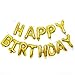 Produktbild DDGE DMMS 13 Stück Folienballons Happy Birthday Letter aufblasbar Helium Air Mylar-Ballons für Zuhause Küche Dekoration