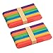 Produktbild Gosear 100 Stk Eis Creme Sticks Natürlichen Hölzerne Popsicle Sticks DIY Handwerk Sticks Gefrierschrank Pop Sticks 5.91 Zoll Länge