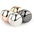MAIYIDACK Round Metal Plating Magnetic Hijab Clip Safe Hijab Brooch Luxury Accessory No Hole Pins Brooch Magnet for Muslim Scarf Women