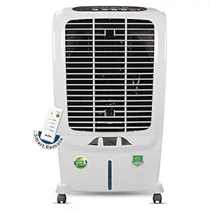 Kenstar Snowcool Plastic 55 L Wood wool Air Cooler with Remote (White, RE KCLSRF1W-FTE)