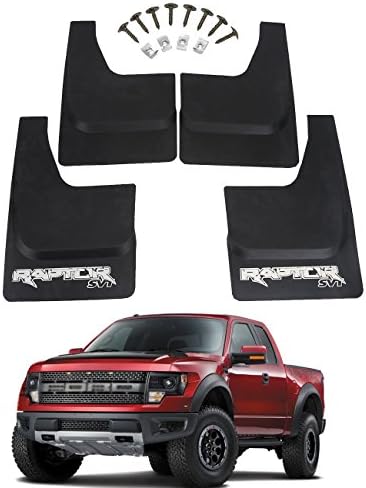 Molded Splash Guards Mud Flaps For Ford F150 SVT Raptor 2010-2014