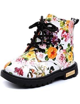 Mode Blumen Kinder Schuhe Baby Martin Stiefel Casual Kinder Stiefel HKFV beiläufige Sport-Jungen-Mädchen-Art-...