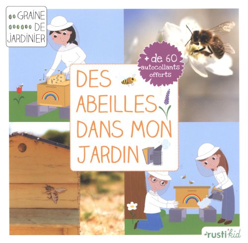 couverture de : Des abeilles dans mon jardin