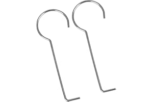 Raheem 2 stück Edelstahl-Abflussschlüssel Hebehaken Abfluss Abflussgitter Bodenablauf Aussen Demontage Schlüssel für Küche Bad Duschrinne und Bodenablaufgitter