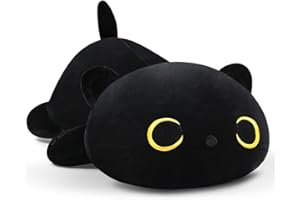 SNOWOLF Miły kot, pluszowa poduszka do przytulania, wypchane zwierzęta, zabawka, Kawaii, pluszowa zabawka, super miękka poduszka z kreskówki dla dziewcząt i chłopców, prezent na Boże Narodzenie (30