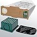 Produktbild 10 Staubsaugerbeutel und Filterset passend für Vorwerk Kobold 130 131