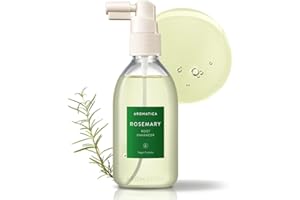 AROMATICA Rinforzatore di radice di rosmarino 3,38 once/100 ml"Spray nutriente per il cuoio capelluto con olio essenziale di rosmarino alimentare"Allevia il prurito,il cuoio capelluto secco e squamoso