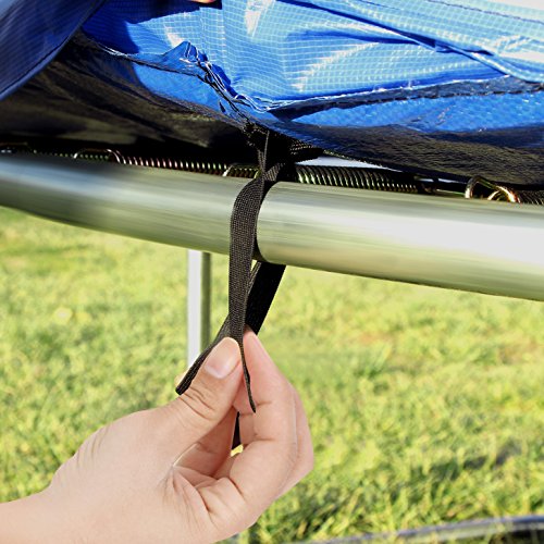 Songmics® Trampolin Randabdeckung 30 cm Breit Ø 244cm 305cm 366cm 100% UV-beständig Reißfest Federabdeckung Randschutz - 3