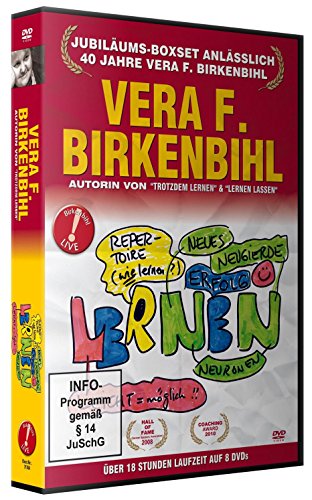 Book's Cover ofVera F Birkenbihl  Lernen JUBILÄUMSBOXSET 8 DVDs
