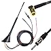Produktbild DAB+ FM/AM Antenne Antennenfuss Dachantenne mit Antennenverstärker 5M Antennenkabel DIN SMB Stecker Adapter für DAB Radio Autoradio
