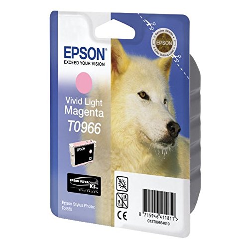 Epson T0966 Cartouche d'encre d'origine Vivid magenta clair